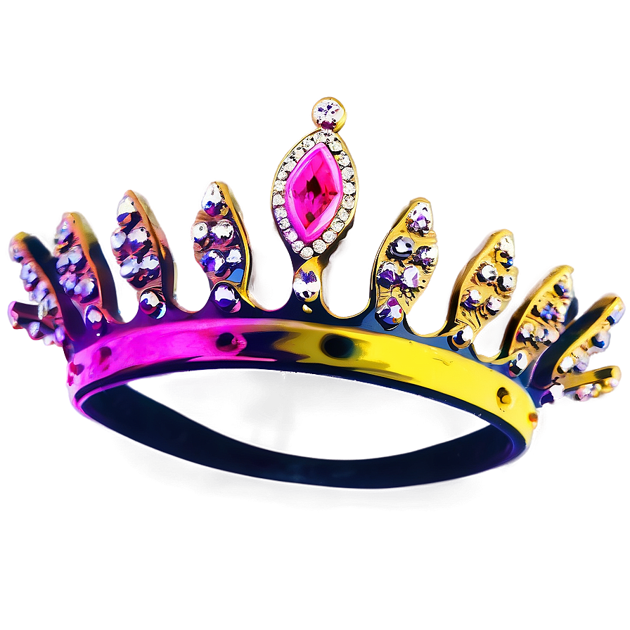 Bright Neon Crown Image Png 06272024