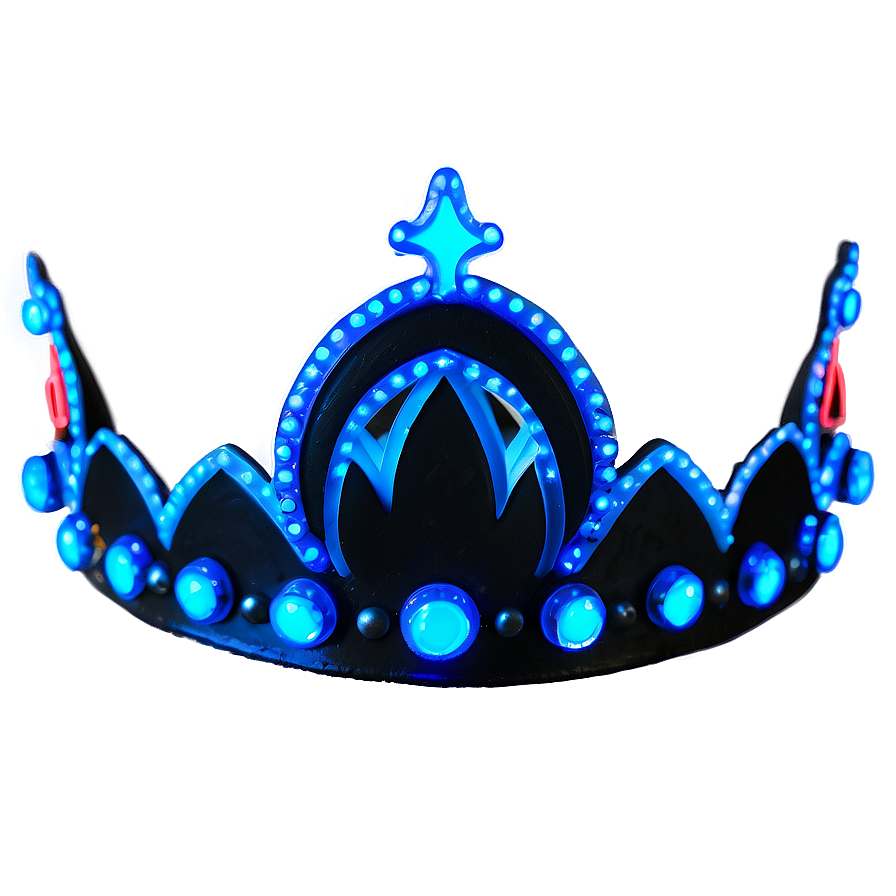 Bright Neon Crown Image Png 99