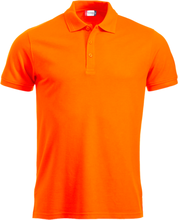 Bright Orange Polo Shirt