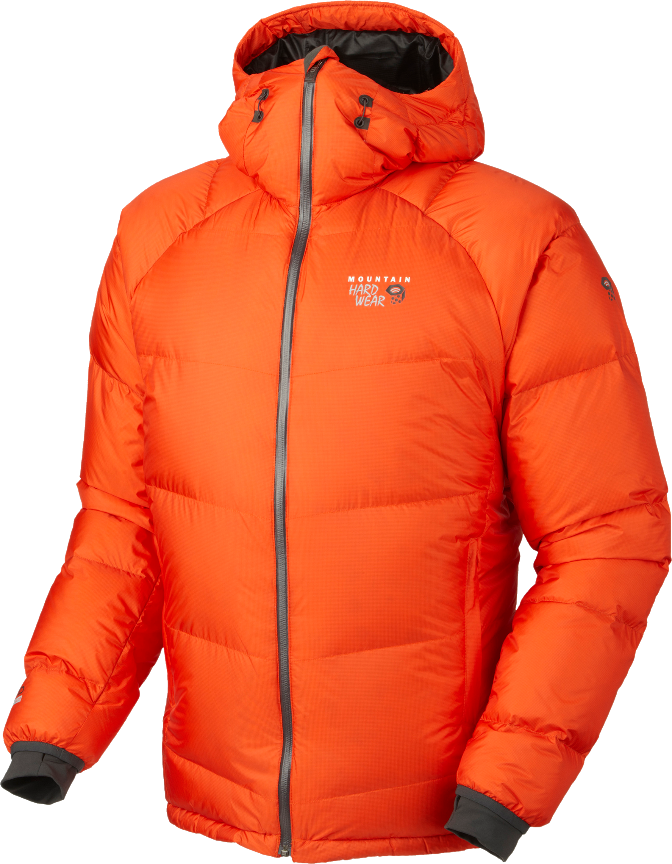 Bright Orange Puffer Jacket