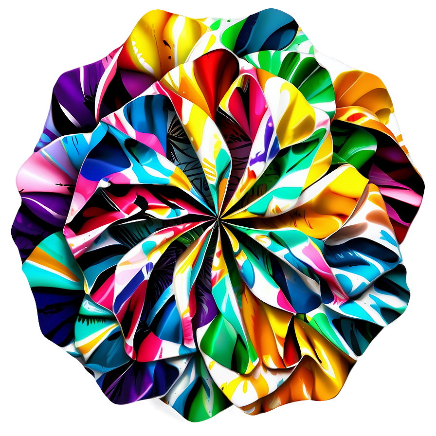 Bright Pinwheel Pattern Png 16