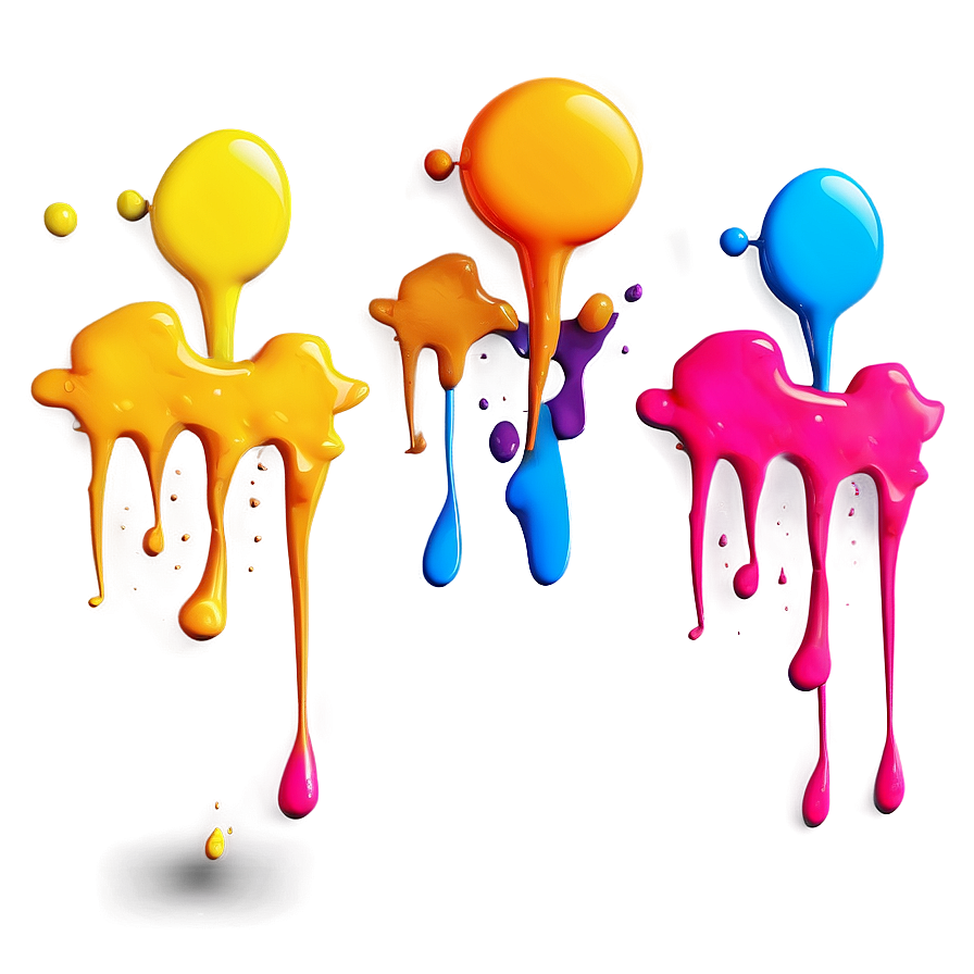 Bright Pop Color Splash Png Nhy14