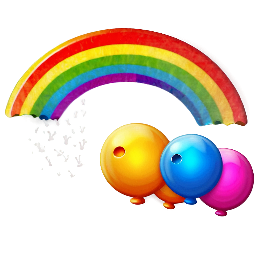 Bright Rainbow Emoji Png Lsy48