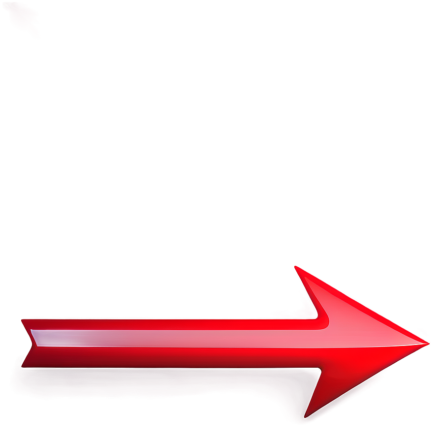 Bright Red Arrow Transparent Png 34