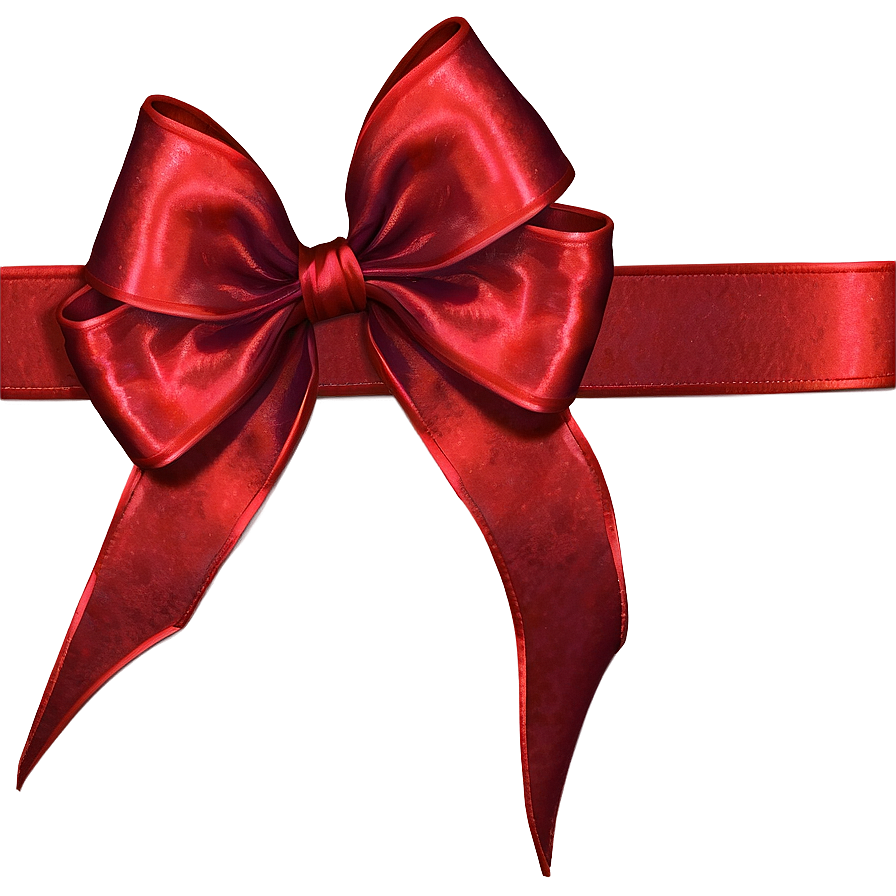 Bright Red Bow Png 88