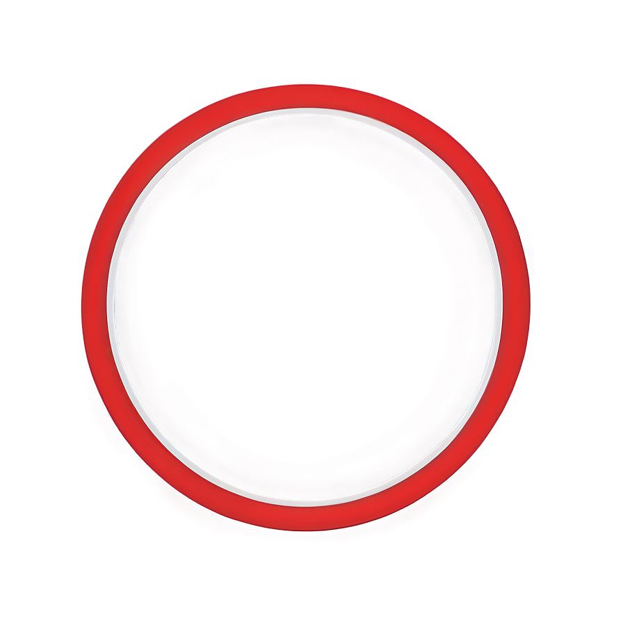 Bright Red Circle Graphic Png 99