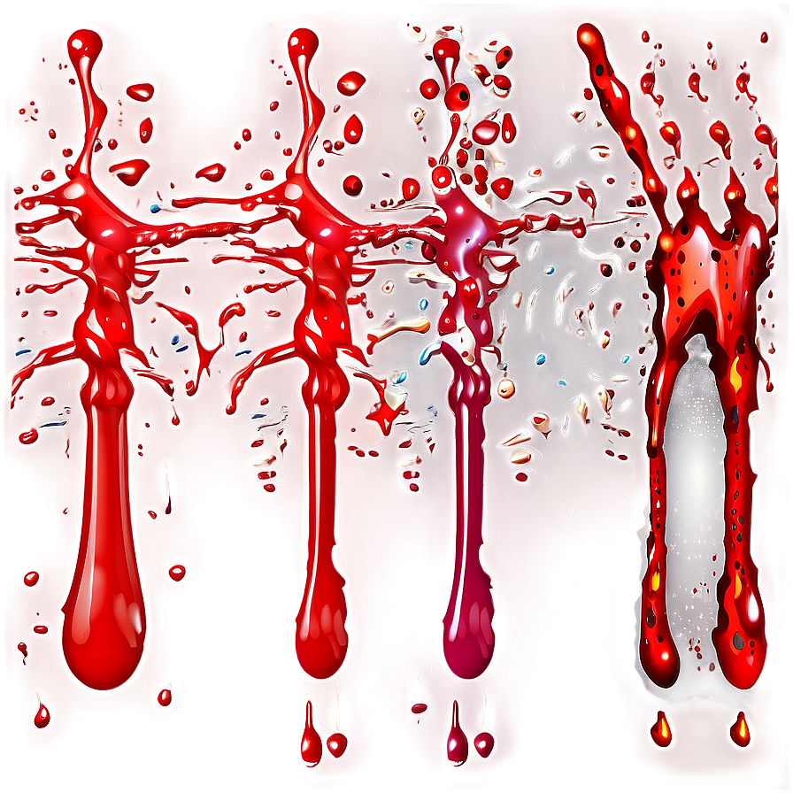 Bright Red Splatter Effect Png Eww58