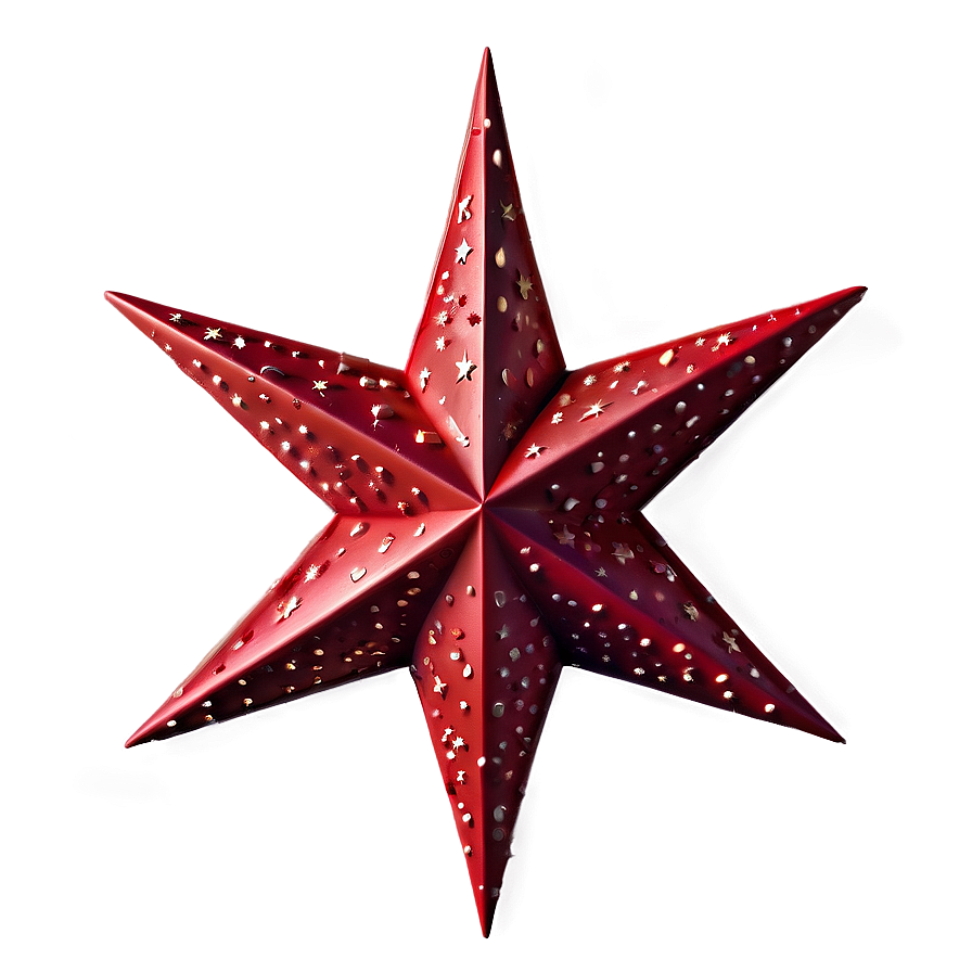 Bright Red Star Png Fun