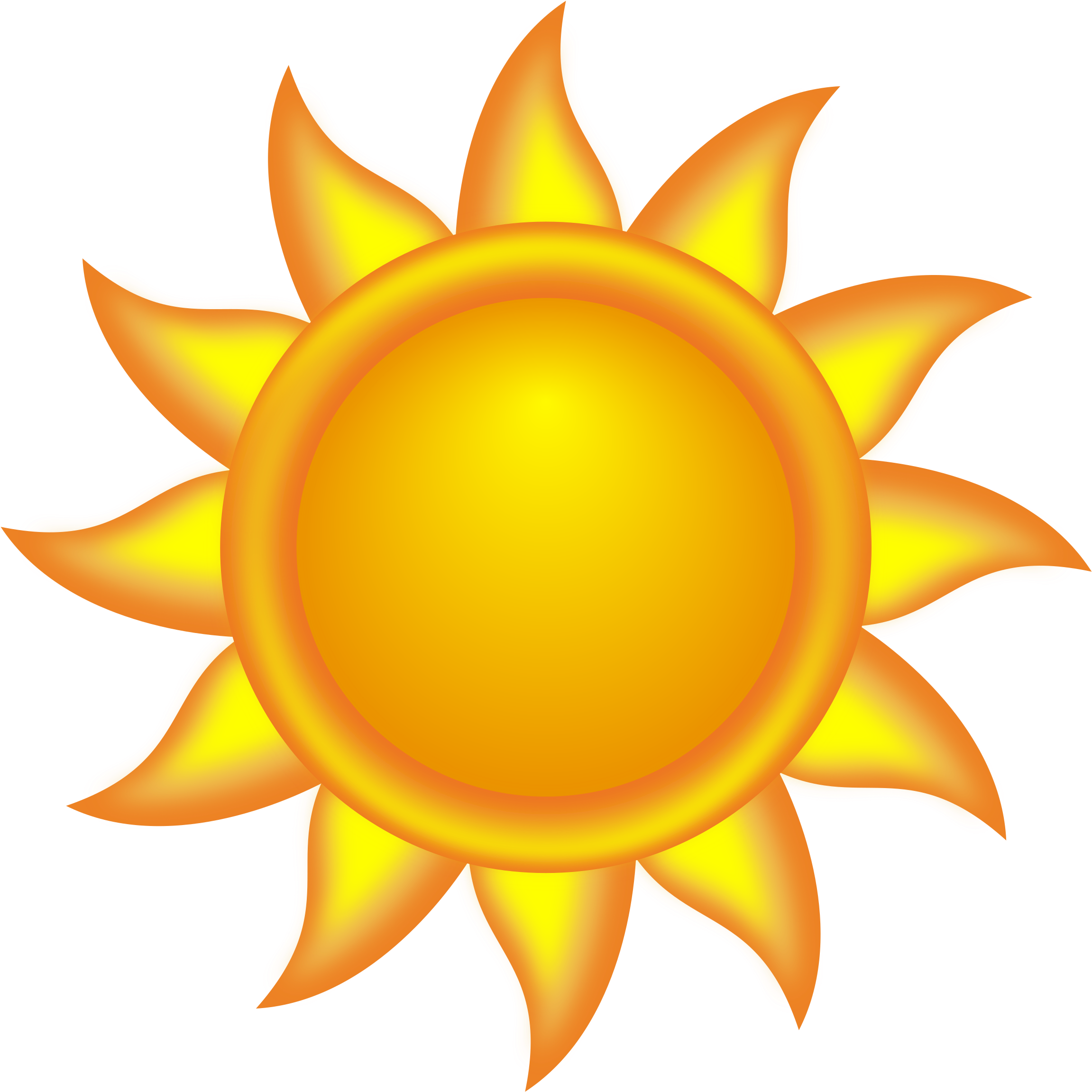 Bright Sun Clipart