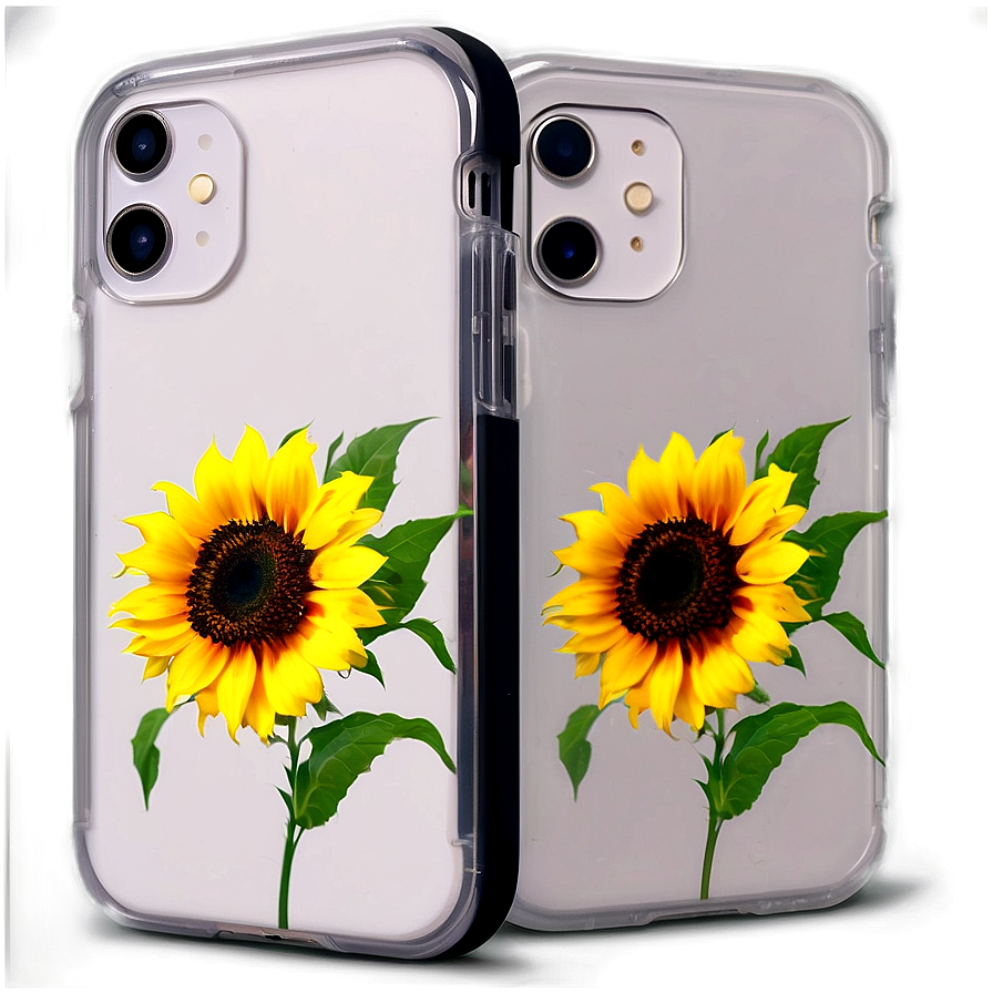 Bright Sunflower Iphone Case Png Mio