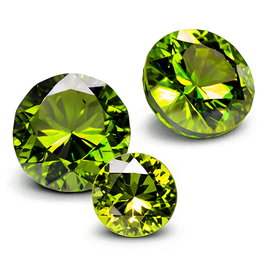 Brilliant Cut Peridot Png Bfj