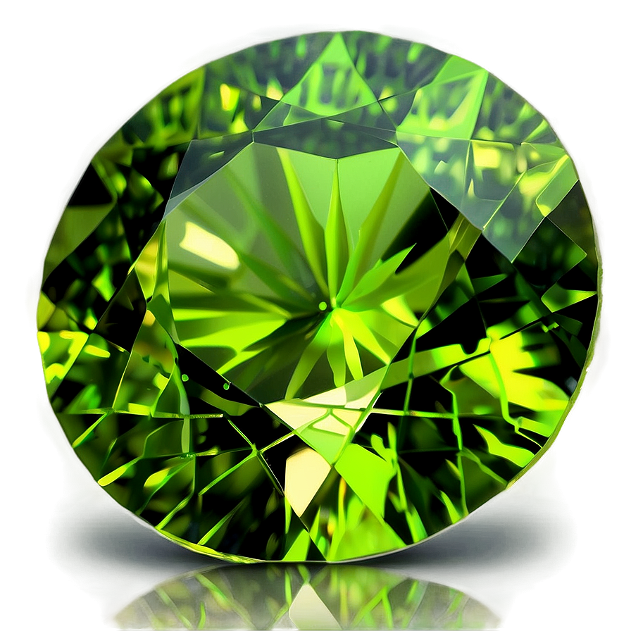 Brilliant Cut Peridot Png Igy87