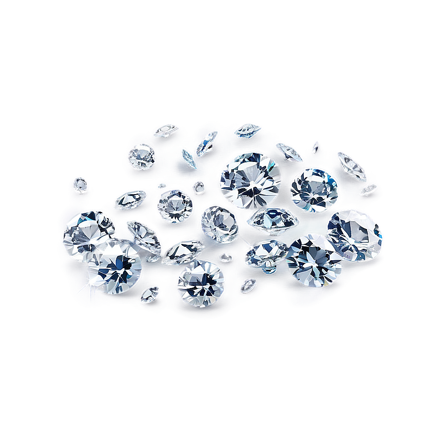 Brilliant Falling Diamonds Png 47