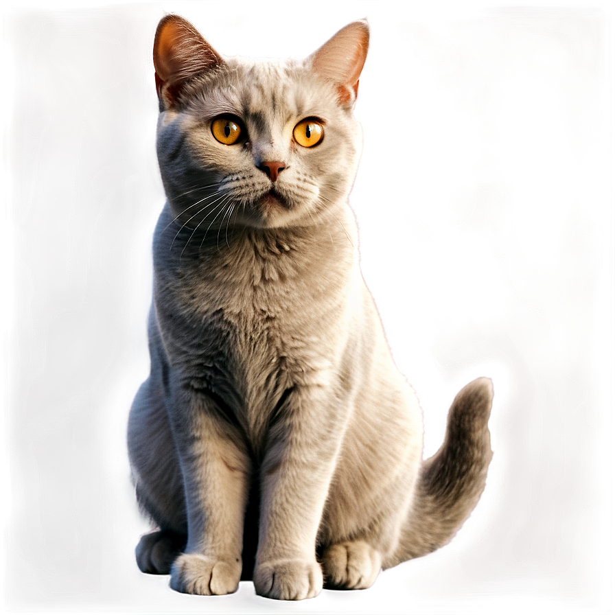 British Shorthair Cat Png 05252024