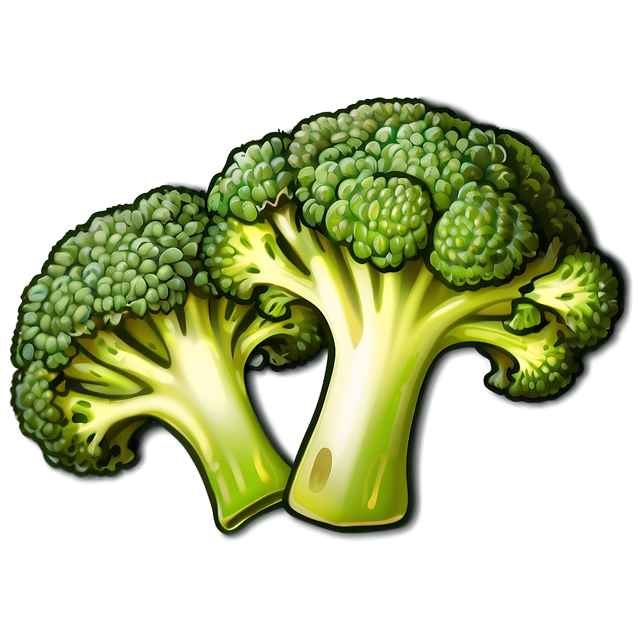 Broccoli Drawing Png Cpv8