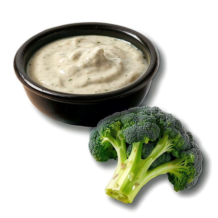 Broccoli With Dip Png Ynn72