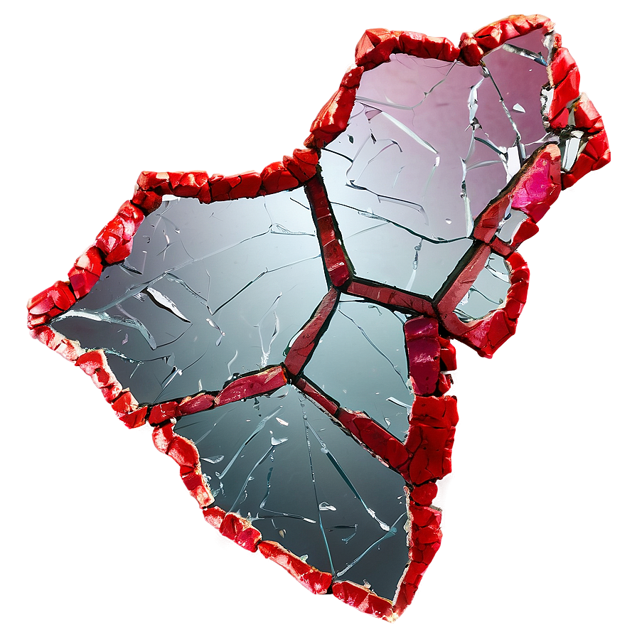 Broken Glass Crack Png 6