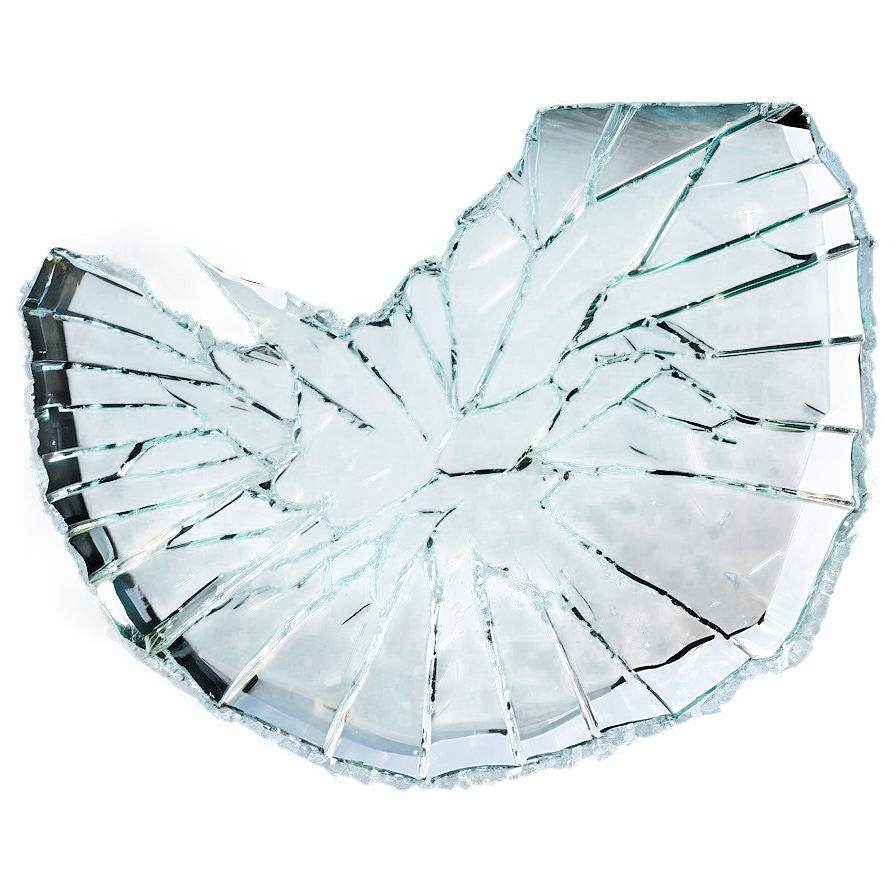 Broken Glass Crack Png Mui