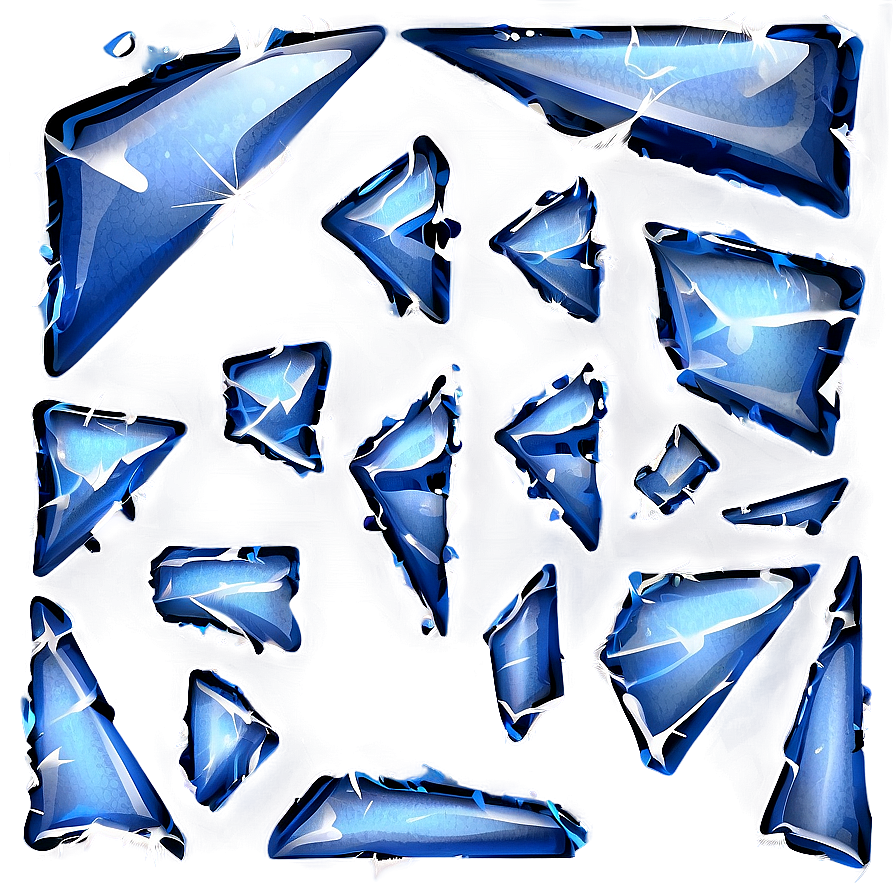 Broken Glass Effect Png 06122024