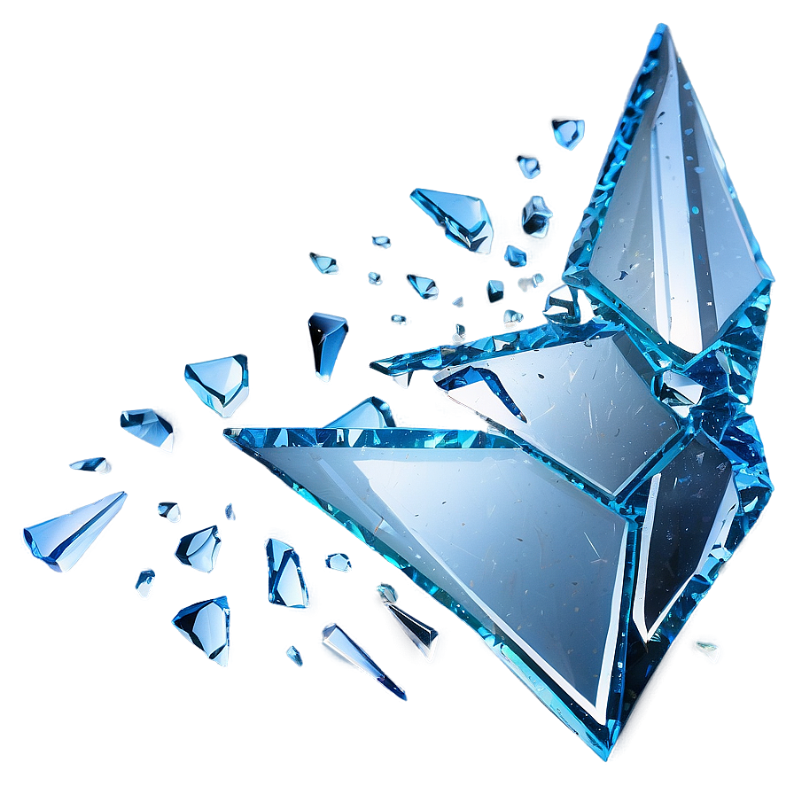 Broken Glass Shards Png Saw