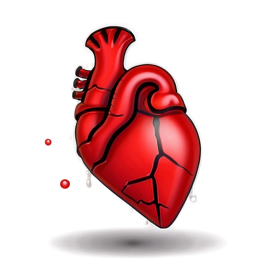 Broken Heart Emoji Png Vsy12