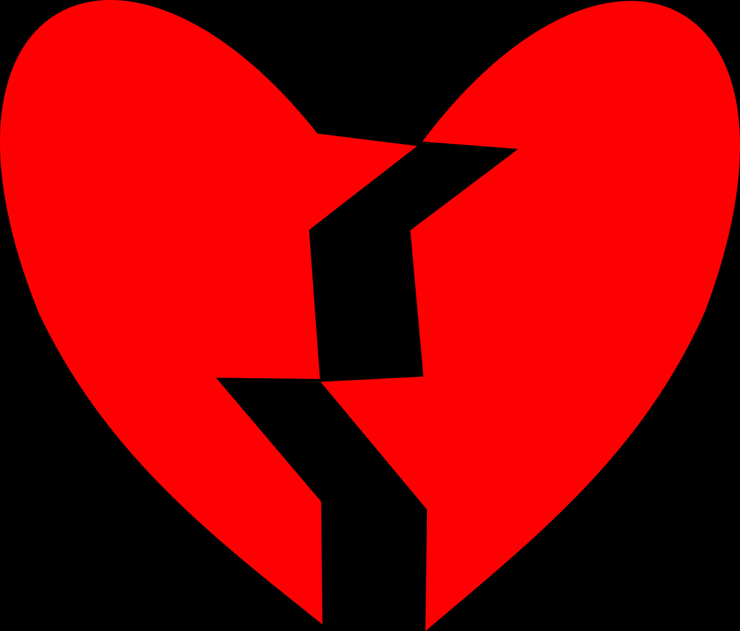 Broken Heart Graphic