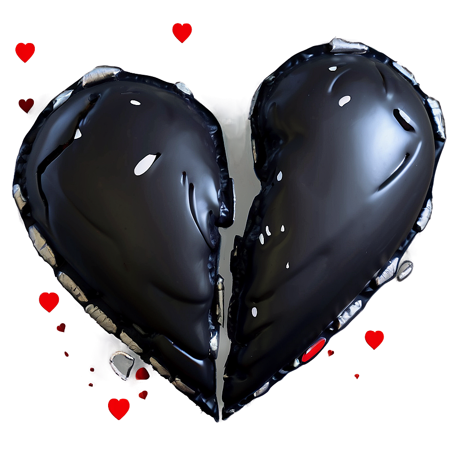 Broken Heart Sentiment Emoji Png 06122024