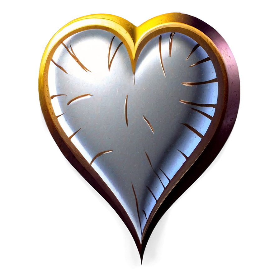 Broken Heart Sketch Png 66