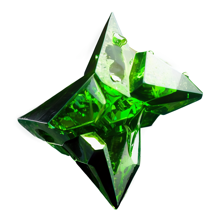 Broken Kryptonite Shard Png 7