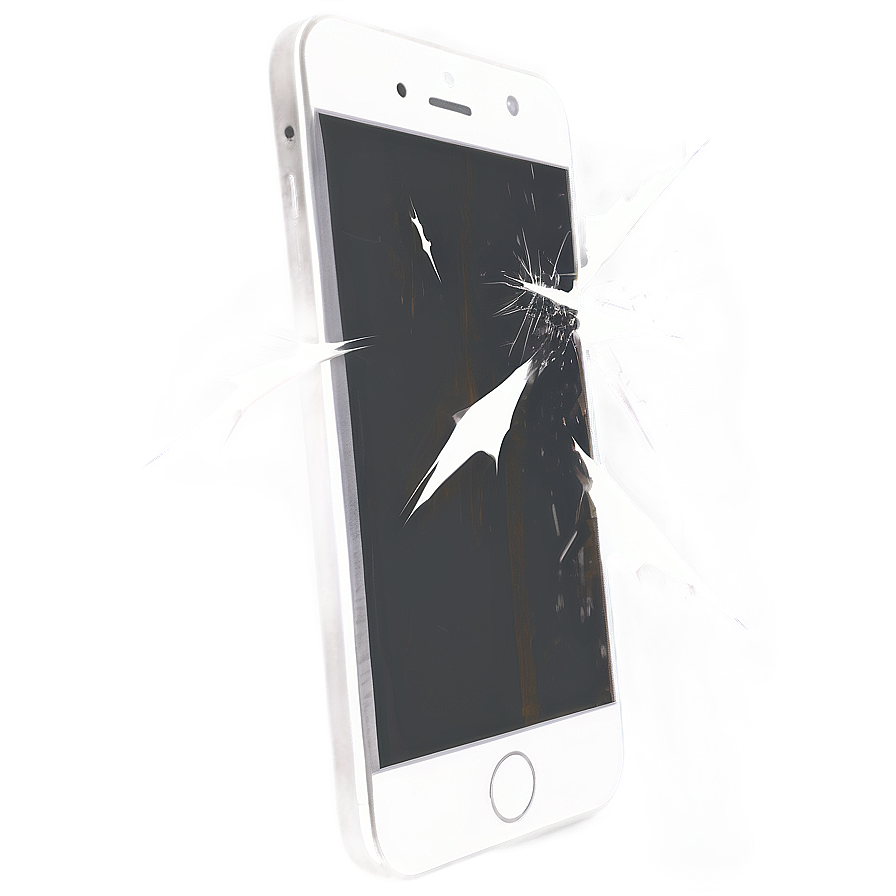 Broken Mobile Screen Illustration Png 06112024