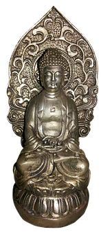 Bronze Buddha Statue Meditation Pose