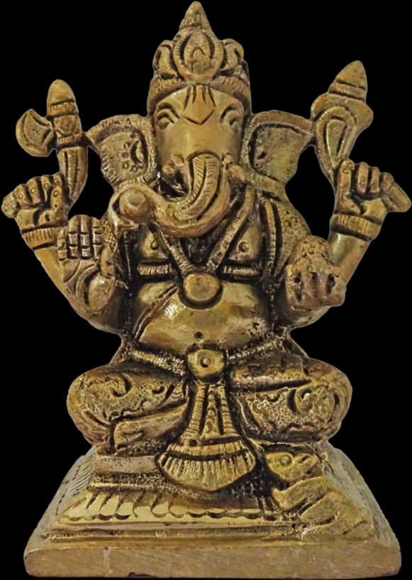 Bronze Ganesha Statue