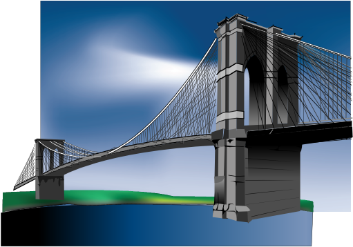 Brooklyn Bridge Illustration