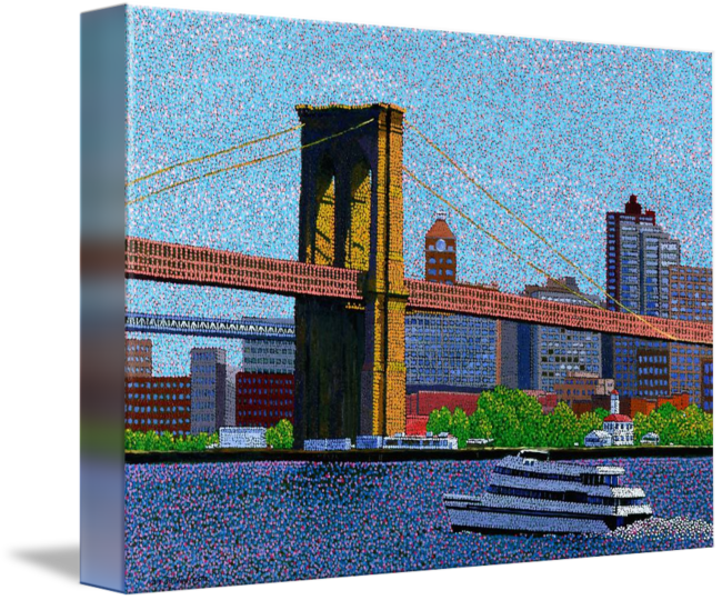 Brooklyn Bridge Pixel Art