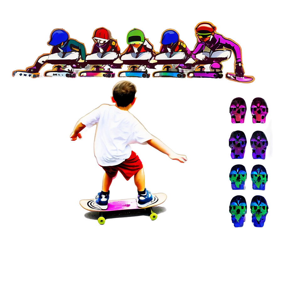 Brother Skateboarding Png 62