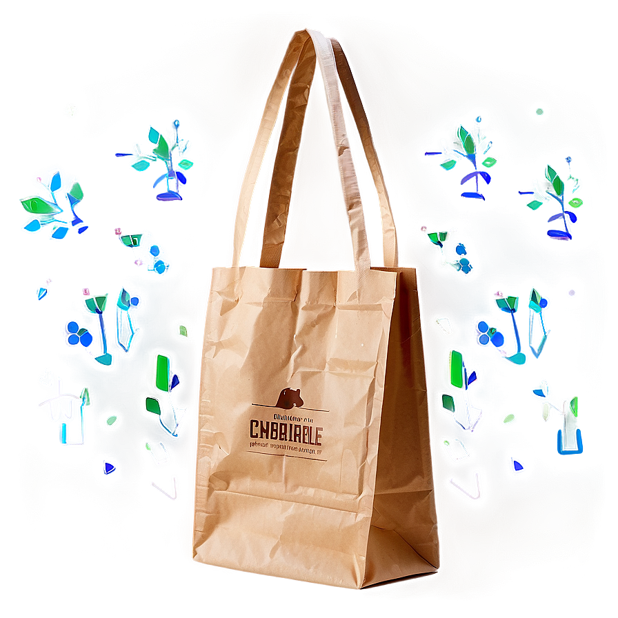 Brown Bag Flat Design Png Qsj69