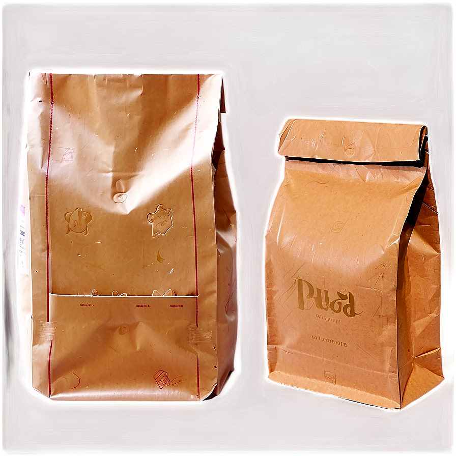 Brown Bag Transparent Png Gie29