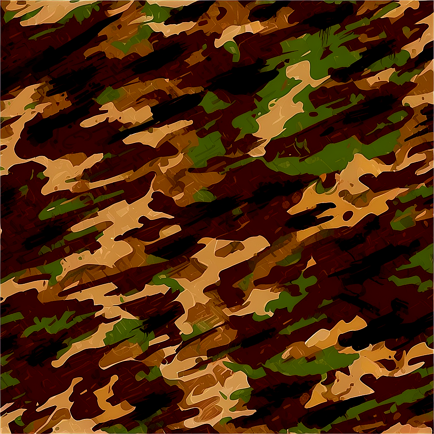 Brown Camo Print Png 05062024