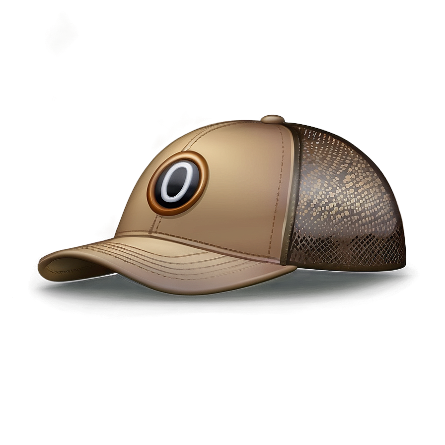 Brown Cap Emoji Png 50