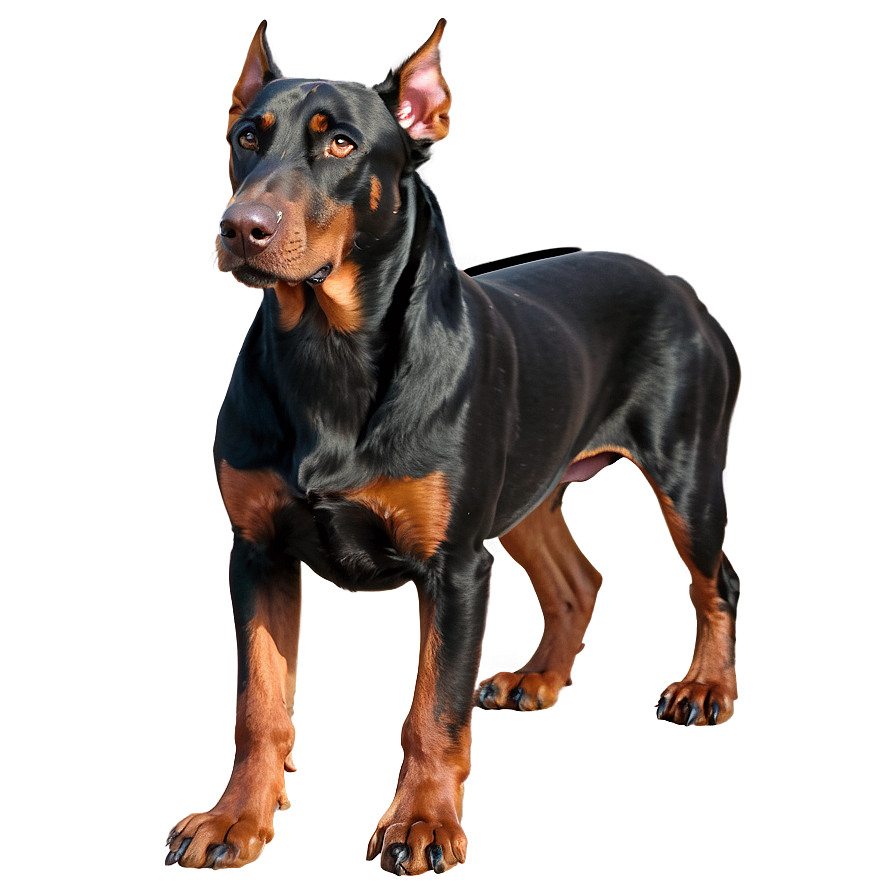 Brown Doberman Png Lmh15