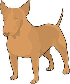 Brown Dog Illustration