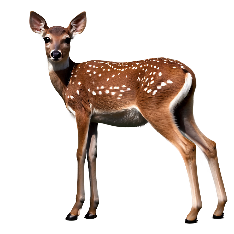 Brown Fawn Graphic Png Tgo