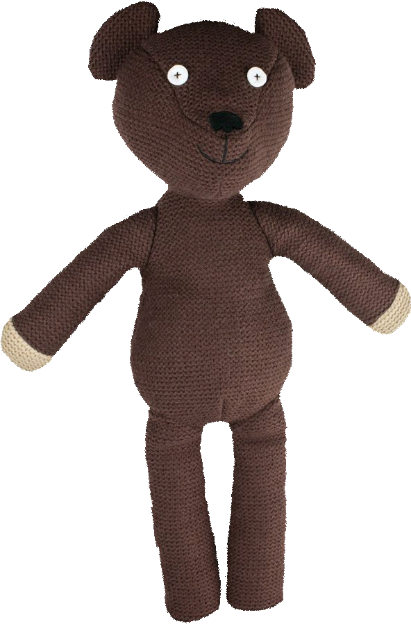 Brown Knitted Teddy Bear