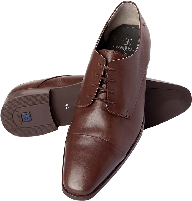 Brown Leather Dress Shoes Men