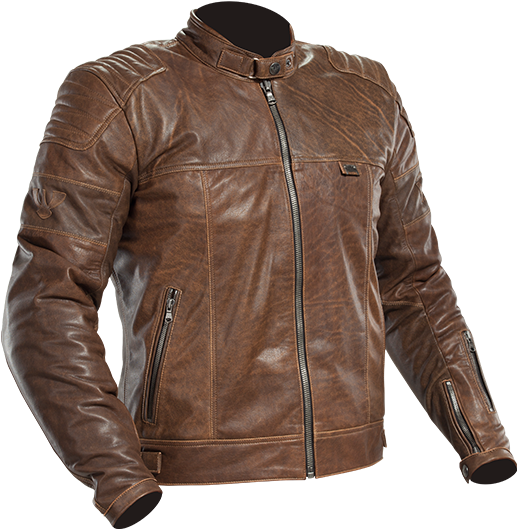 Brown Leather Motorcycle Jacket