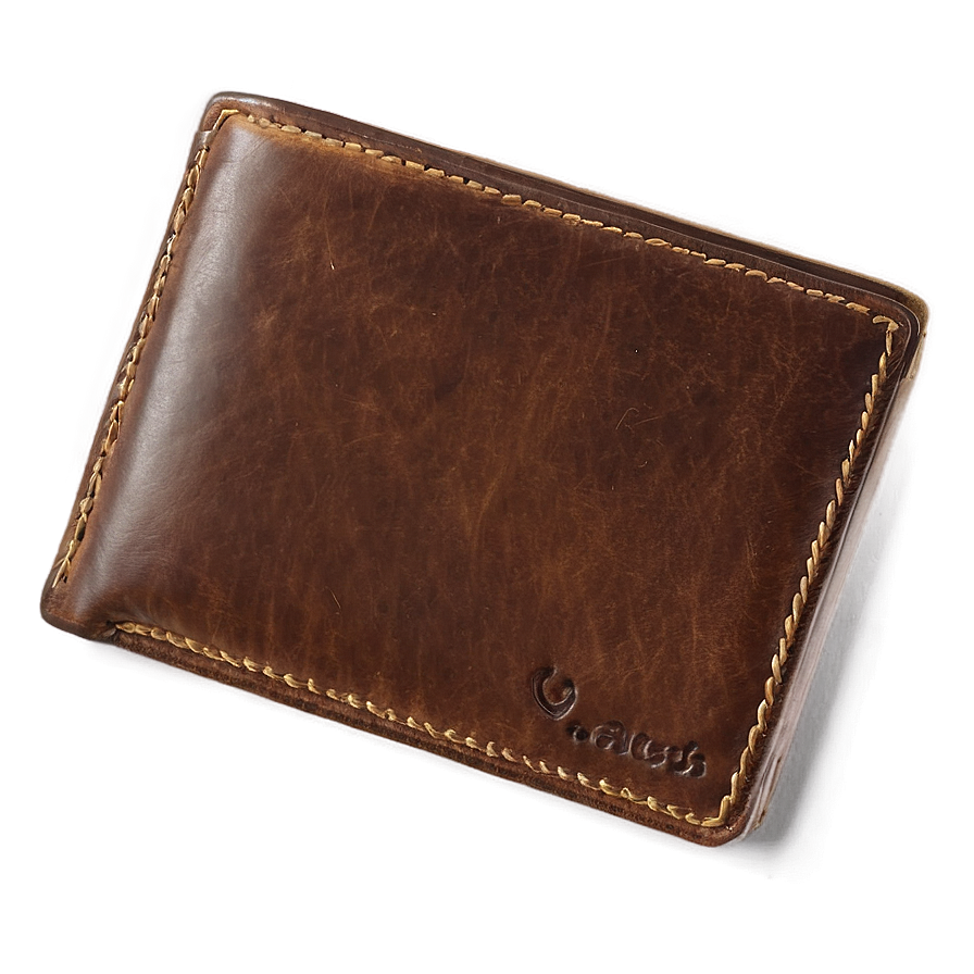 Brown Leather Wallet Png Huc68