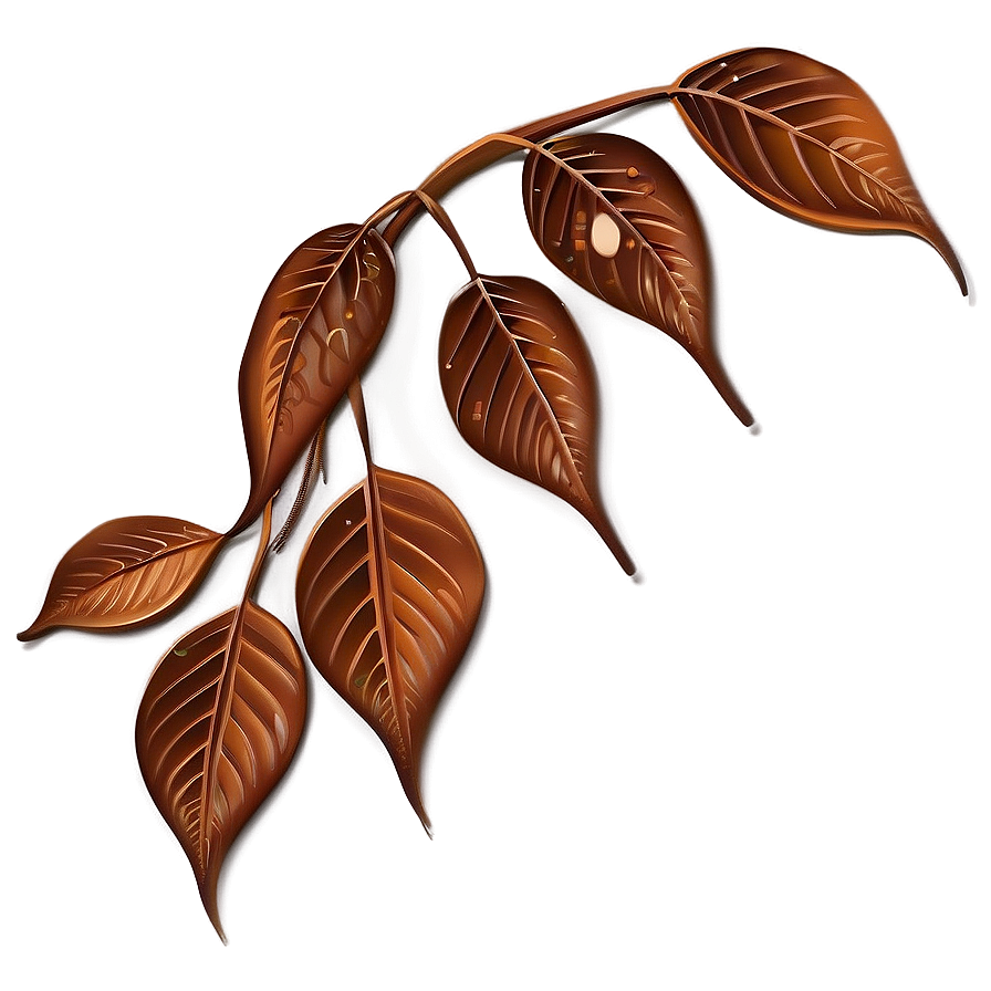 Brown Leaves Falling Png 40