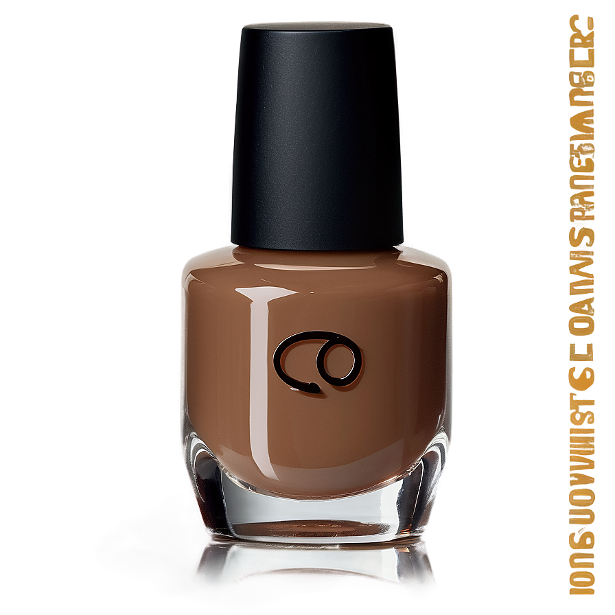 Brown Nail Polish Png Bxh