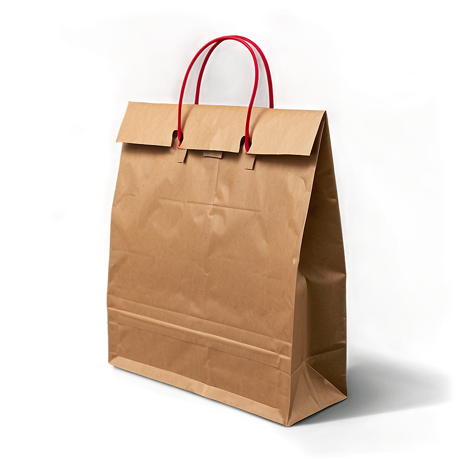 Brown Paper Bag Design Png 06282024