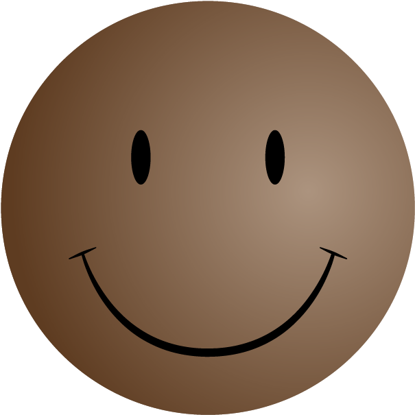 Brown Smiley Face Emoji